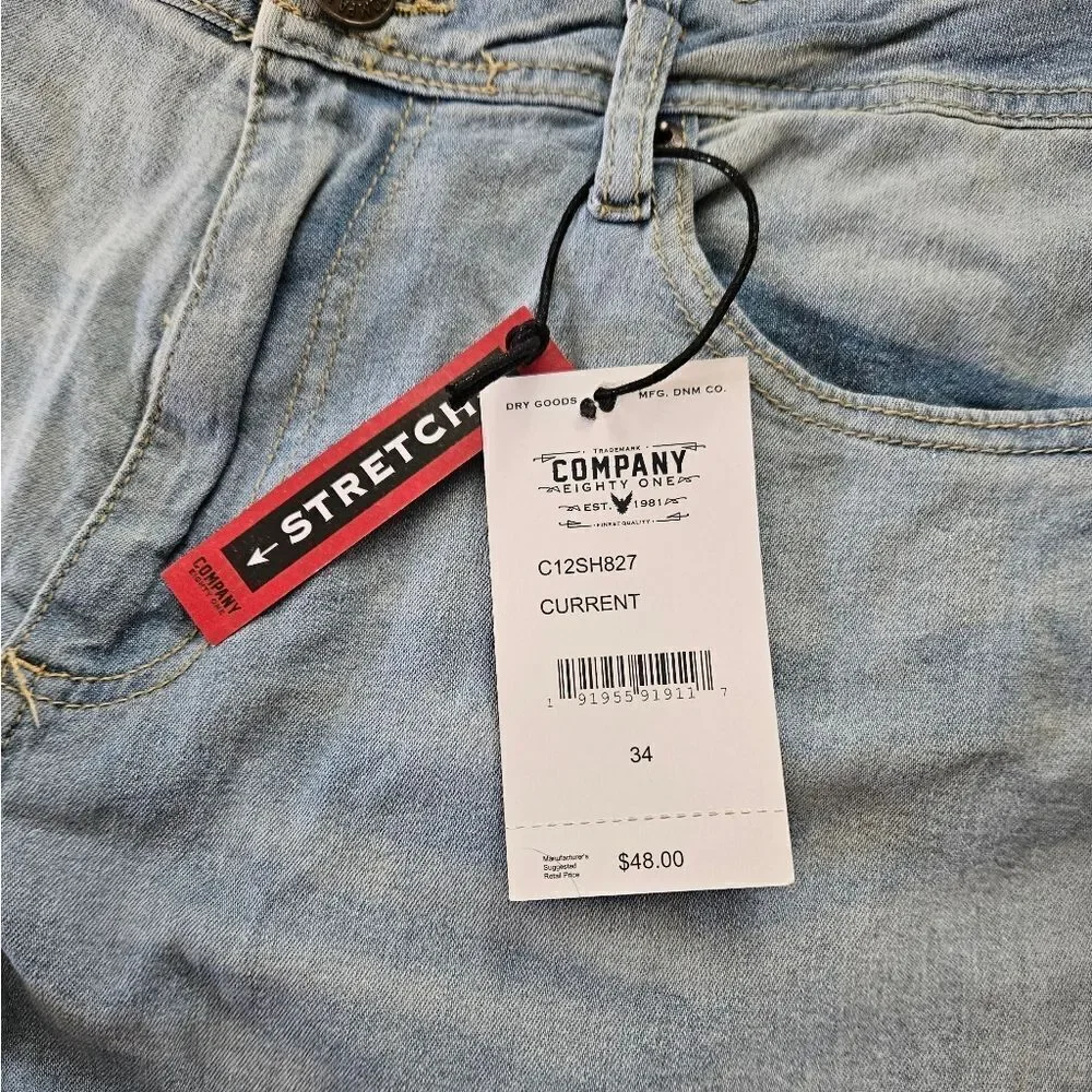 Company Eighty One Jean Shorts Size 34 Women